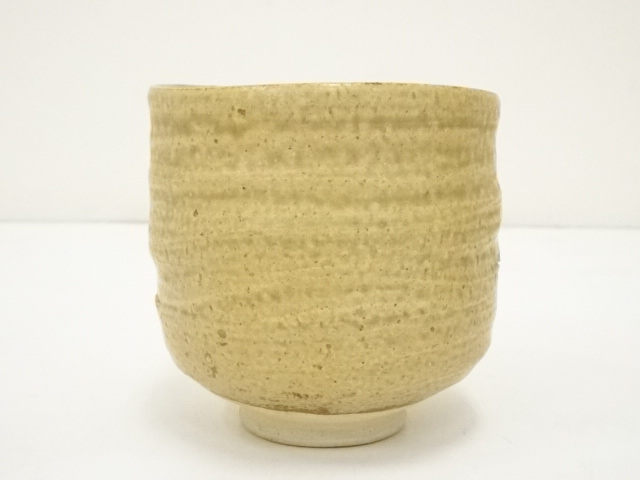 美品】【谷口祥八】御題（緑） お茶碗 箱あり